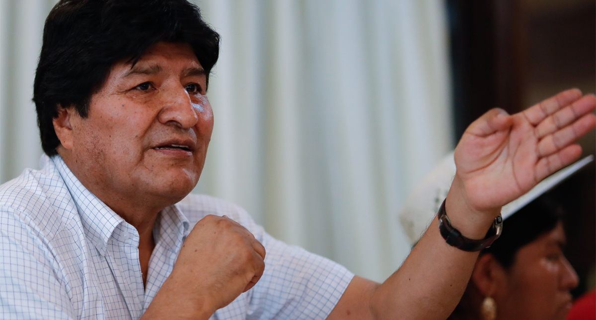 #Video Evo Morales asegura que rescató a Bolivia de la miseria