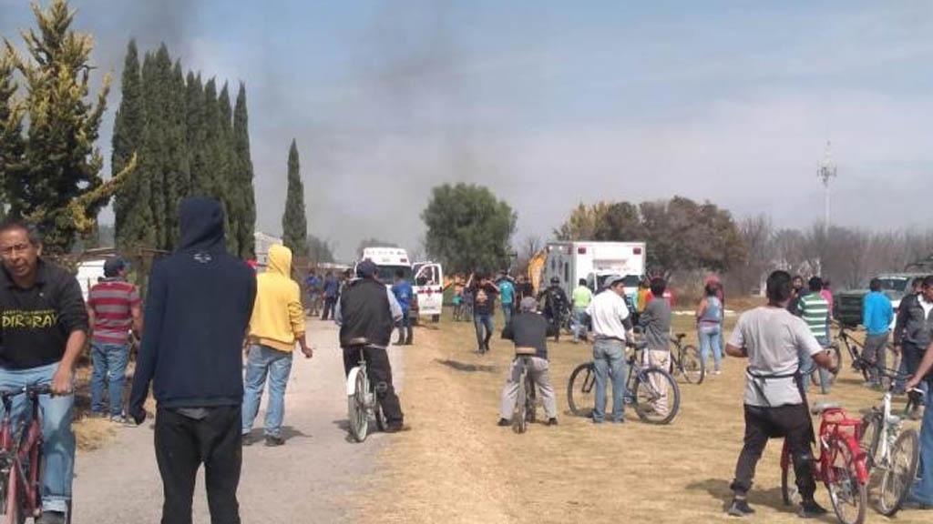#Video Explosión de pirotecnia en Zumpango deja dos muertos