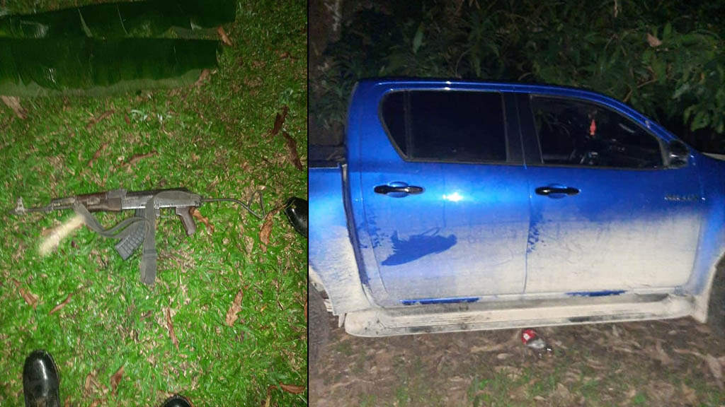 Aseguran avión y vehículos con armamento y droga en Guatemala - guatemala-avion-vehiculos-armamento-drogas-3