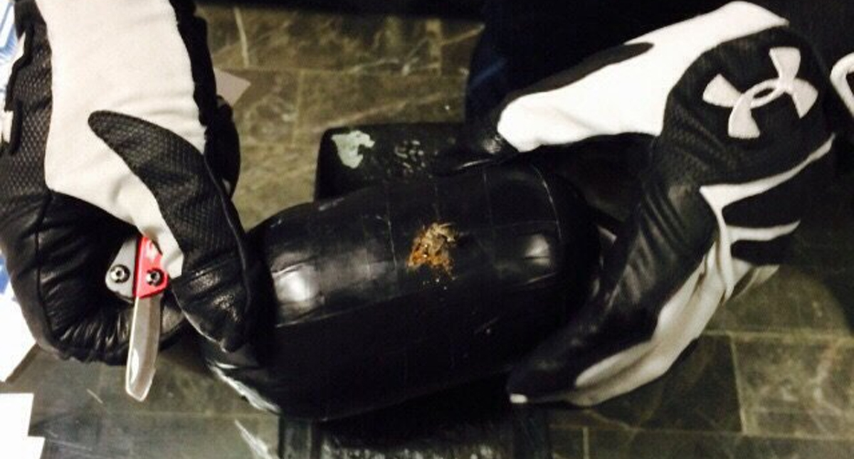 Aseguran más de tres kilos de heroína en Aeropuerto de Tijuana