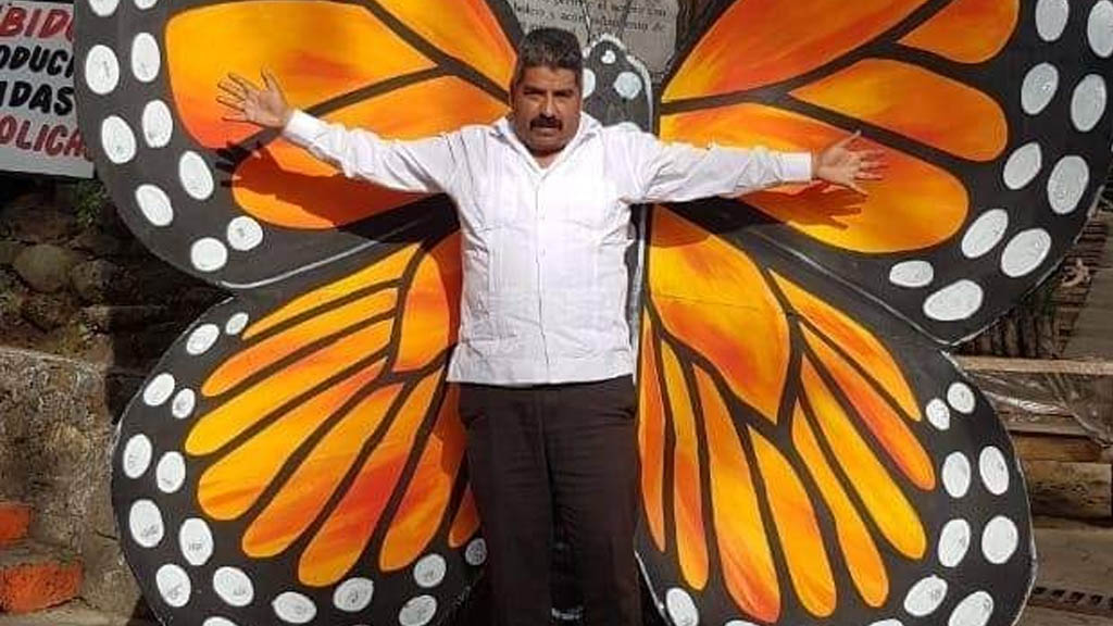 Hallan muerto a defensor de la mariposa monarca en Michoacán