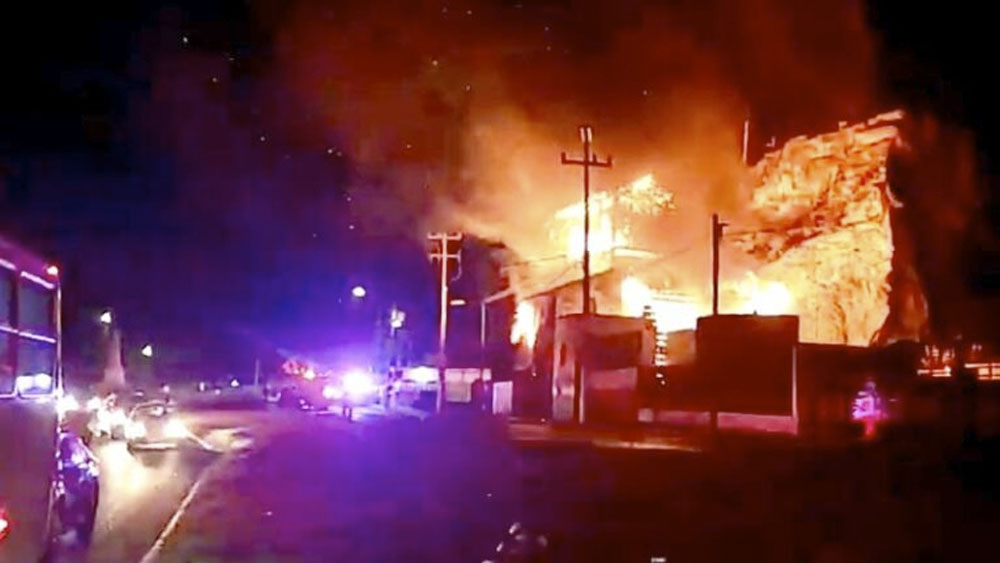 Incendio daña el Molino de La Pedrera en Toluca