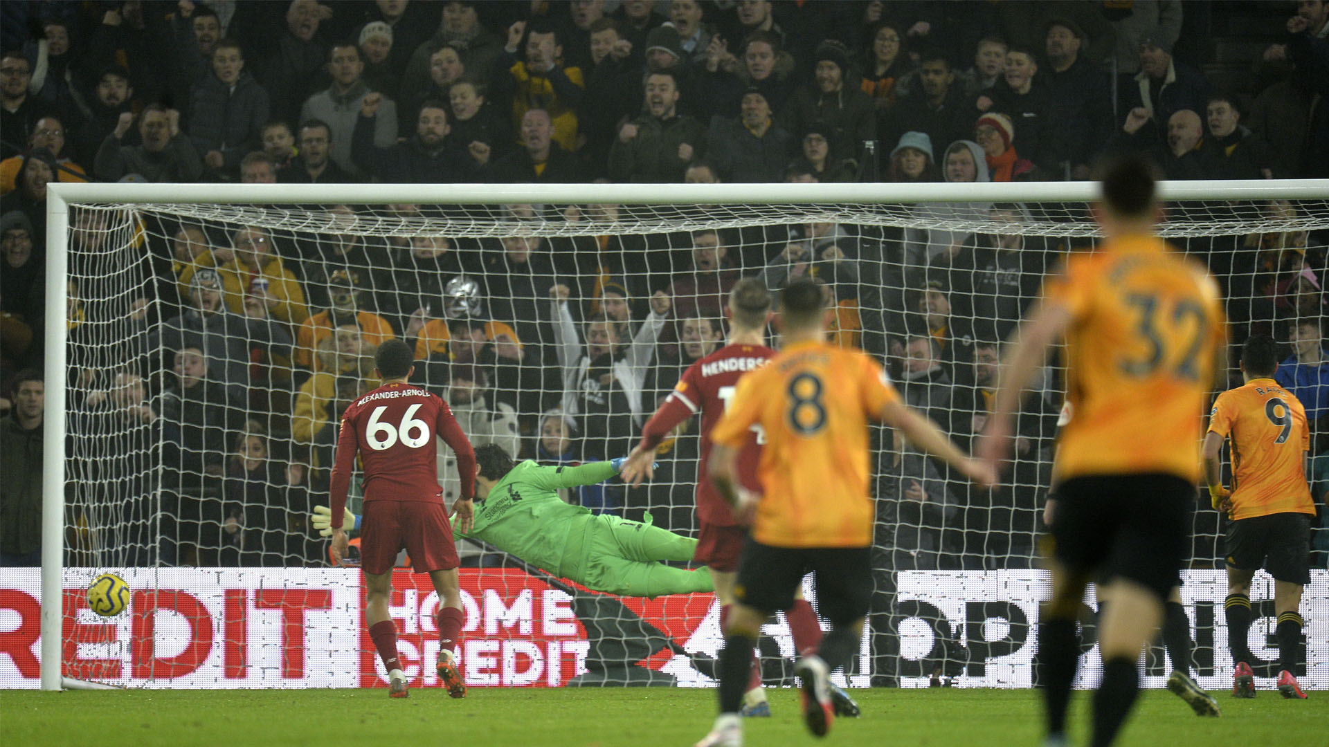 #Video Gol de Raúl Jiménez en derrota de Wolves ante Liverpool