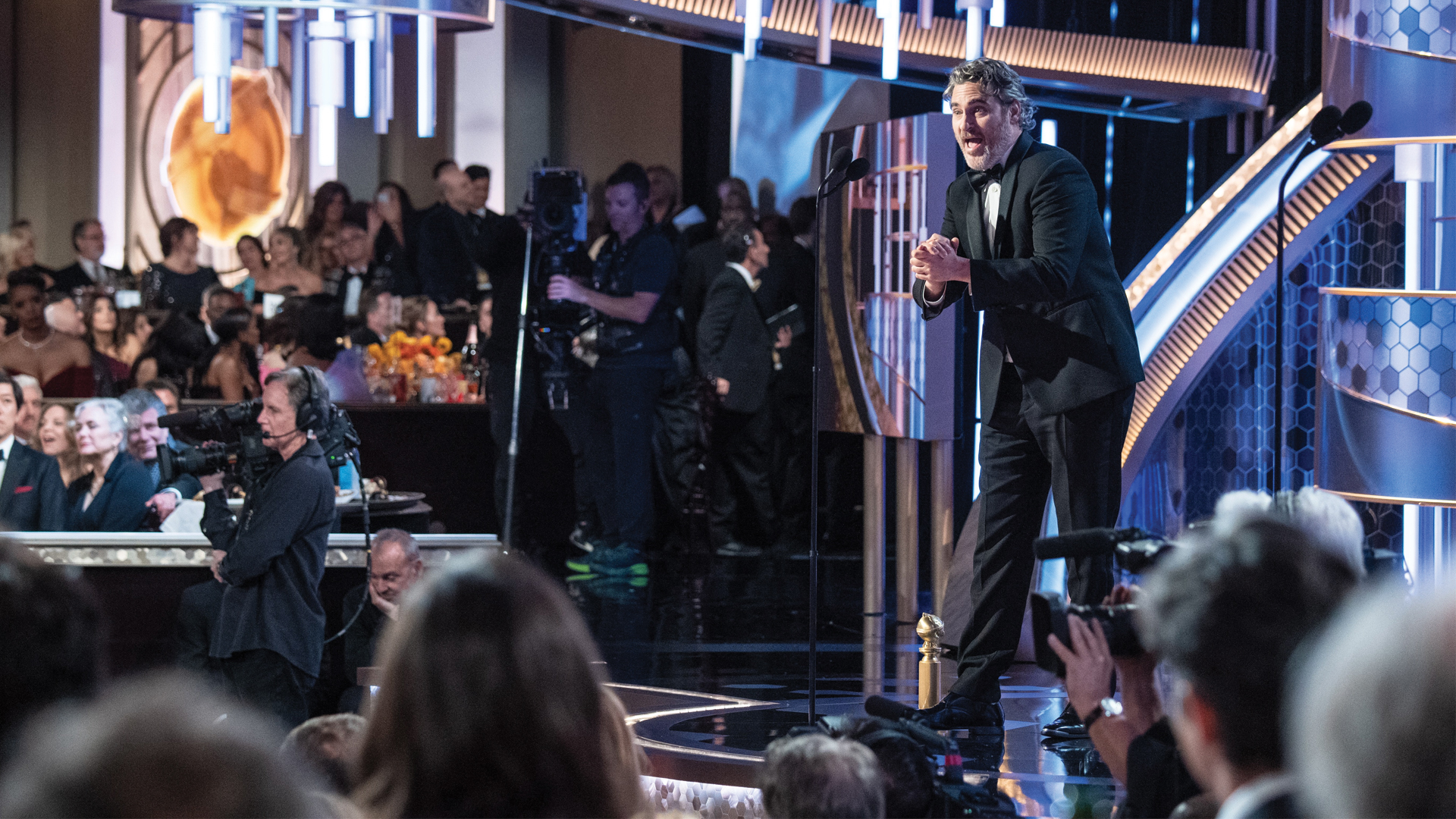 Joaquin Phoenix gana el Golden Globe como Mejor actor y despunta para el Óscar