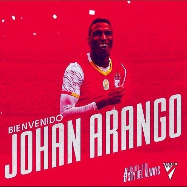 Anuncian a Johan Arango como refuerzo en dos clubes de diferentes países - johanjpg-1543673193
