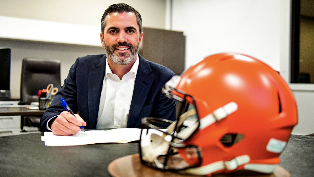 Kevin Stefanski, nuevo entrenador en jefe de Cleveland Browns