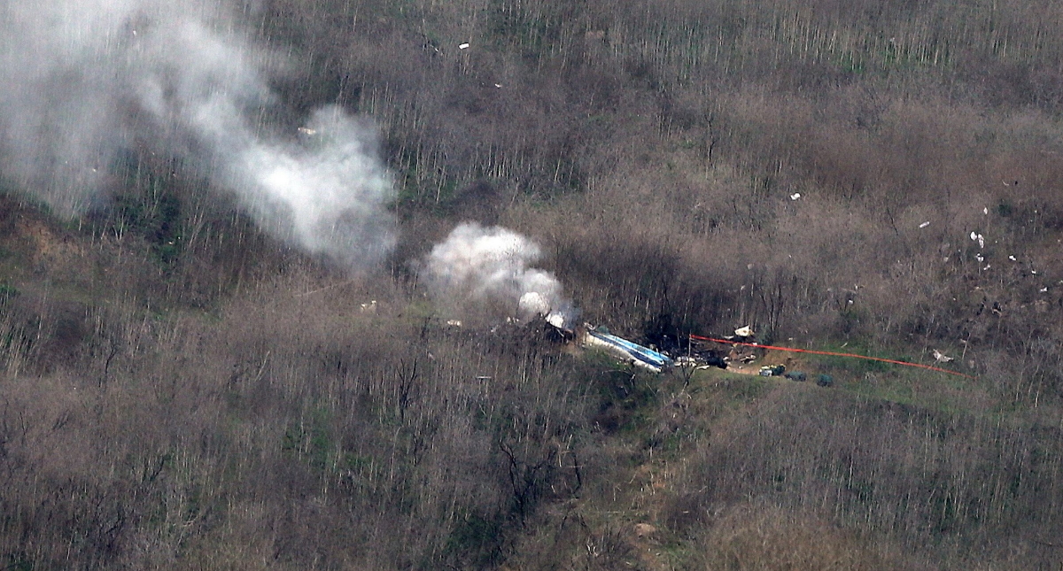 Nueve personas viajaban en helicóptero accidentado donde murió Kobe Bryant Nueve personas viajaban en helicóptero accidentado donde murió Kobe Bryant