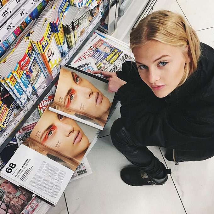 Hallan con las costillas y piernas rotas a joven modelo rusa - ksenia-puntus-ha-modelado-para-las-ediciones-rusas-de-vogue-y-tatler