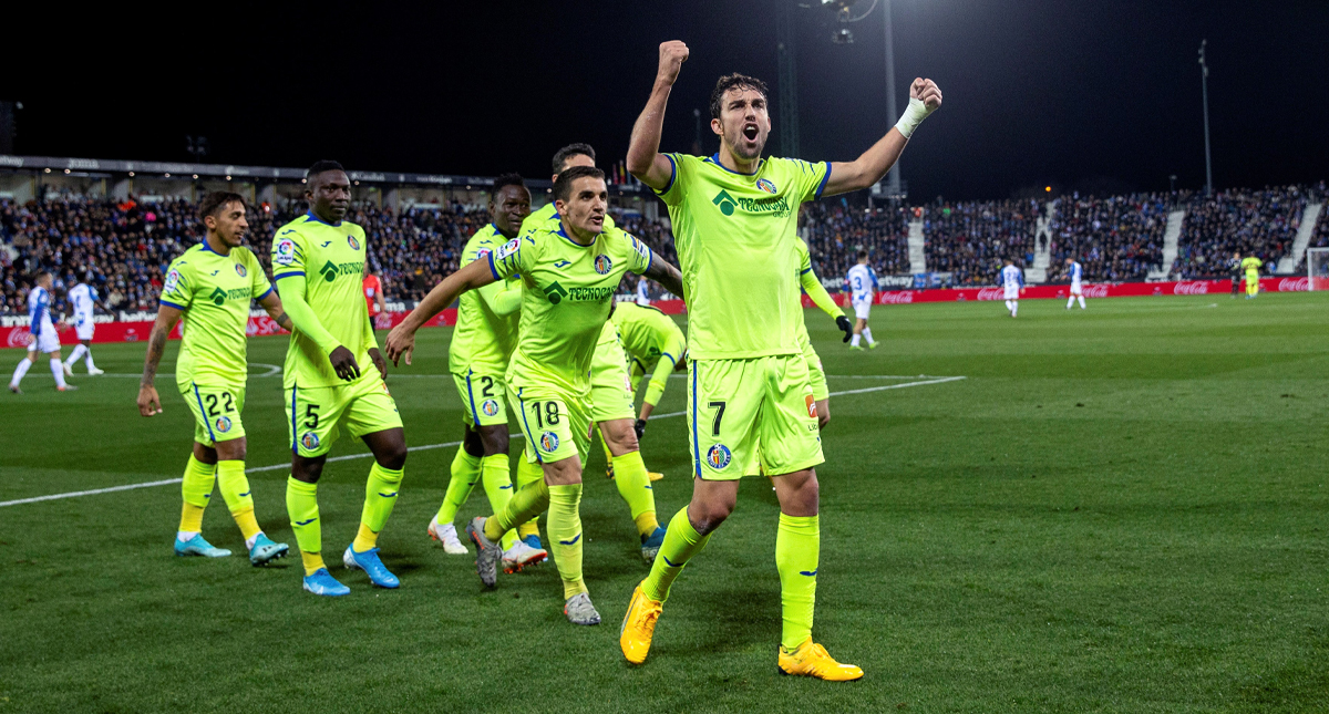 Getafe golea al Leganés en derbi español