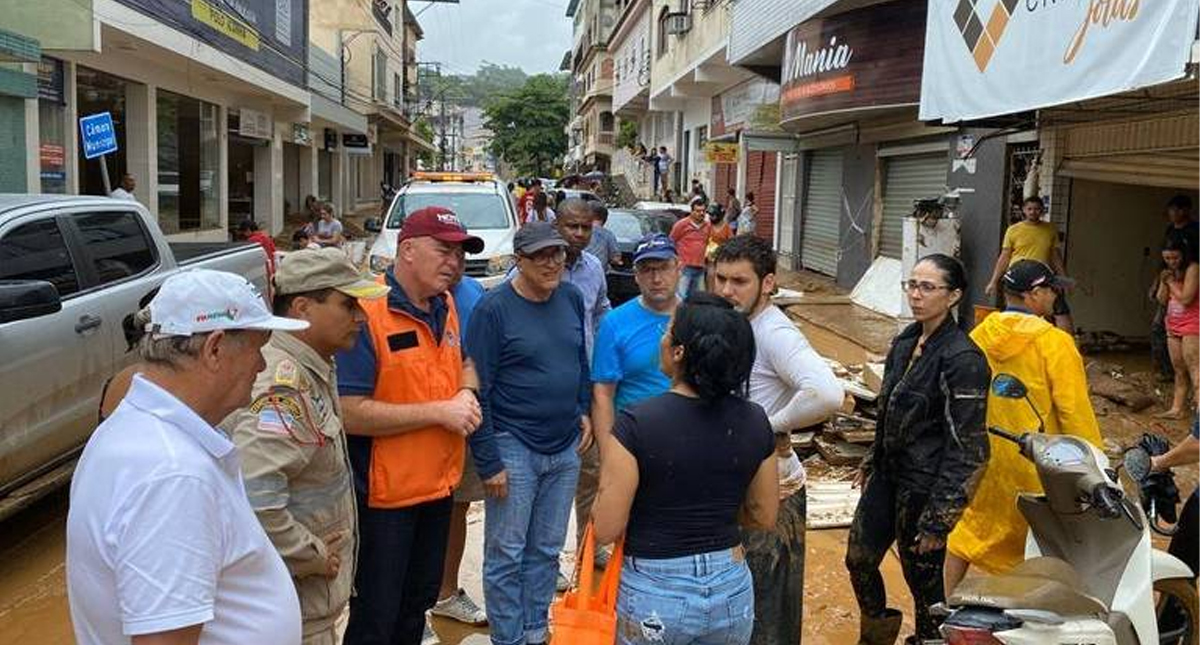 Al menos cinco muertos por lluvias en el sureste de Brasil