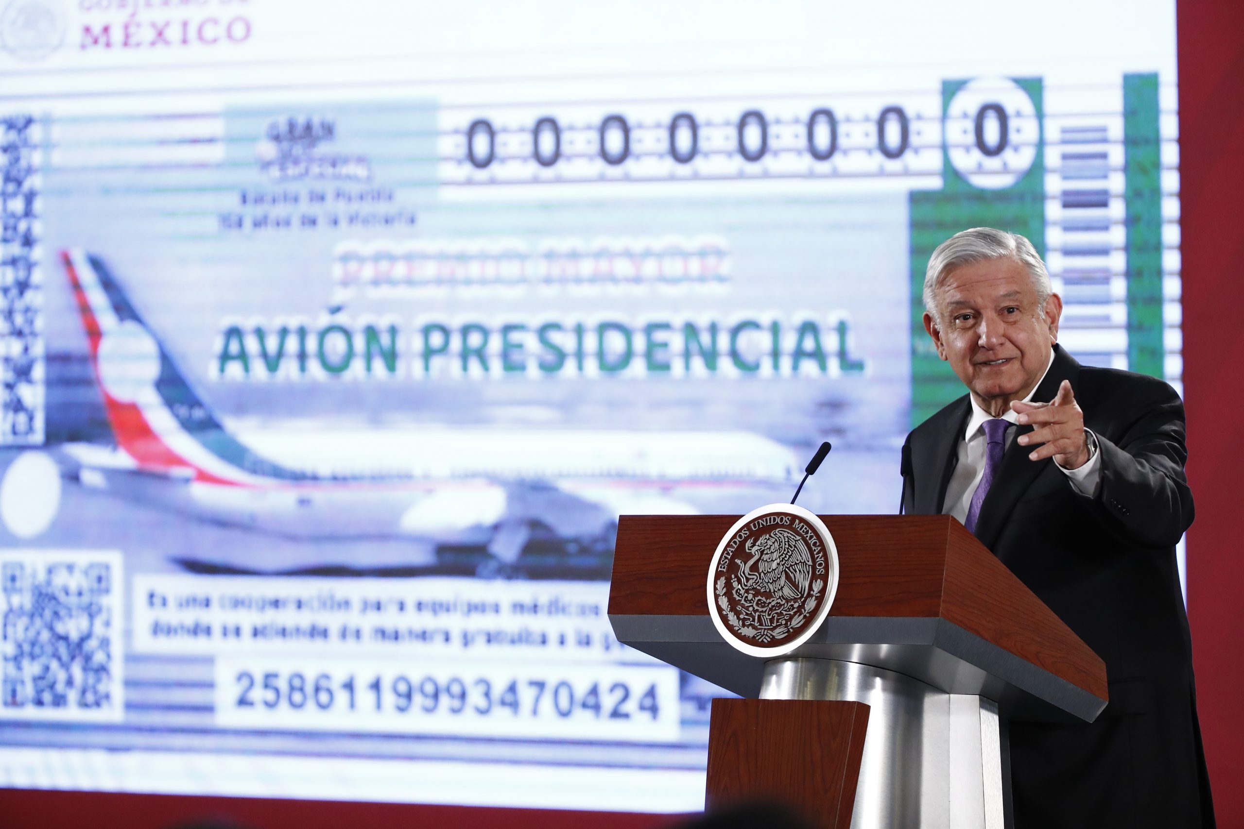 De mantenerse el ritmo, venta de ‘cachitos’ de rifa del #AviónPresidencial terminarían hasta junio