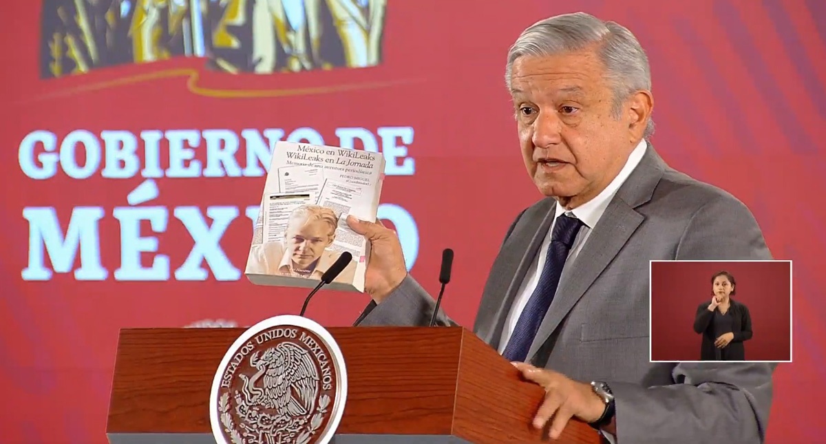 López Obrador desea que se perdone y libere a Julian Assange