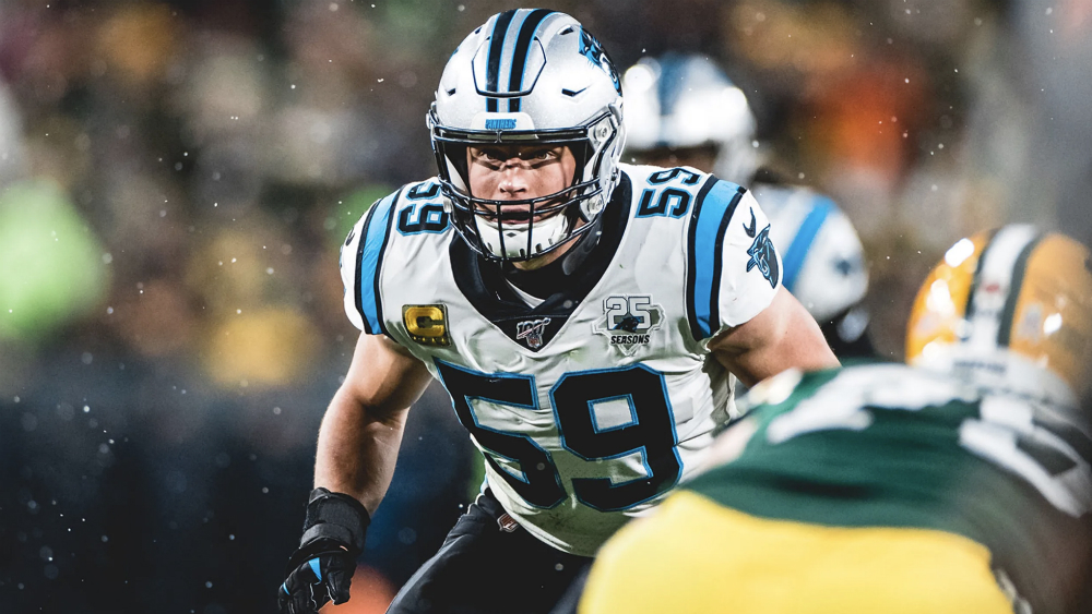 Se retira Luke Kuechly, apoyador de los Carolina Panthers