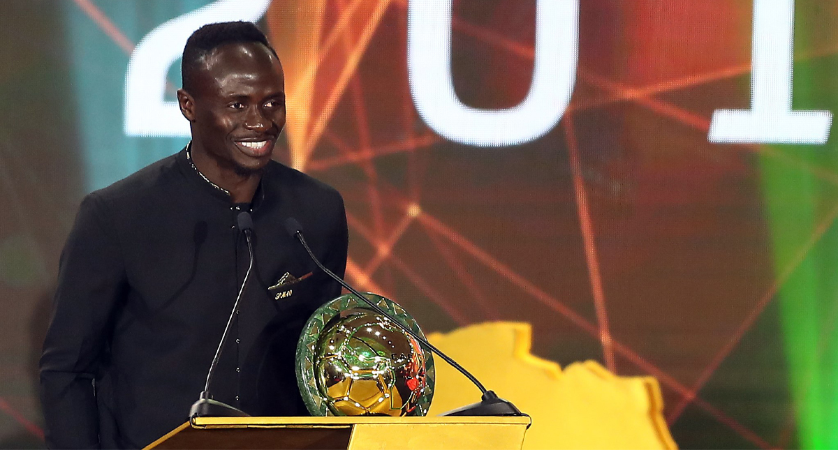 Sadio Mané elegido como el mejor jugador africano en 2019