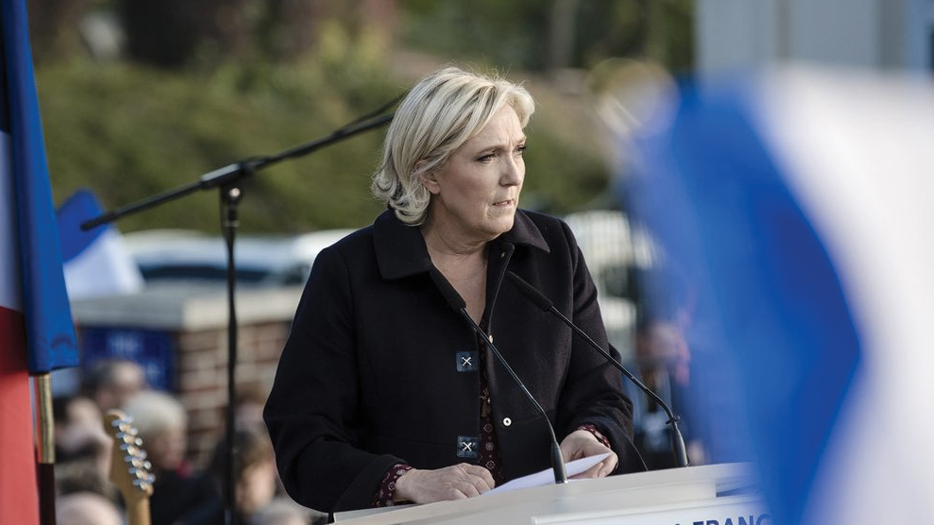 Marine Le Pen anunció su candidatura presidencial en 2022