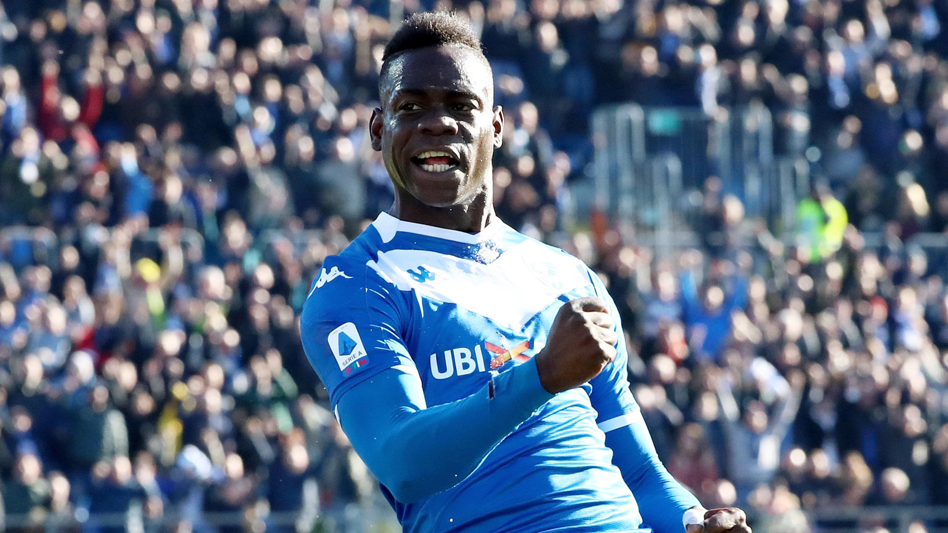Balotelli sufre nuevos insultos racistas en partido contra el Lazio - mario-balotelli-en-partido-del-brescia-contra-lazio