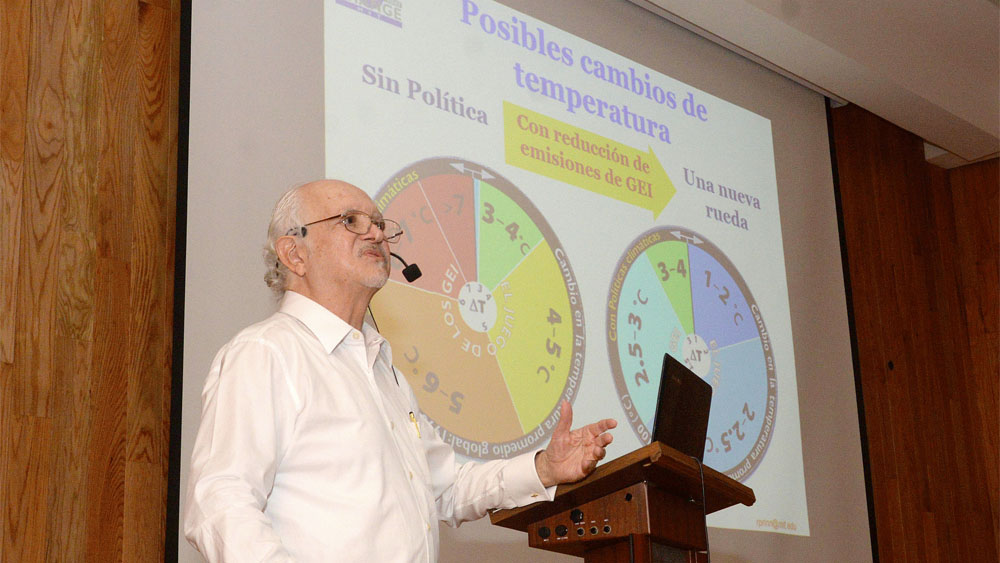 Mario Molina alerta por incremento de temperatura global Mario Molina alerta por incremento de temperatura global