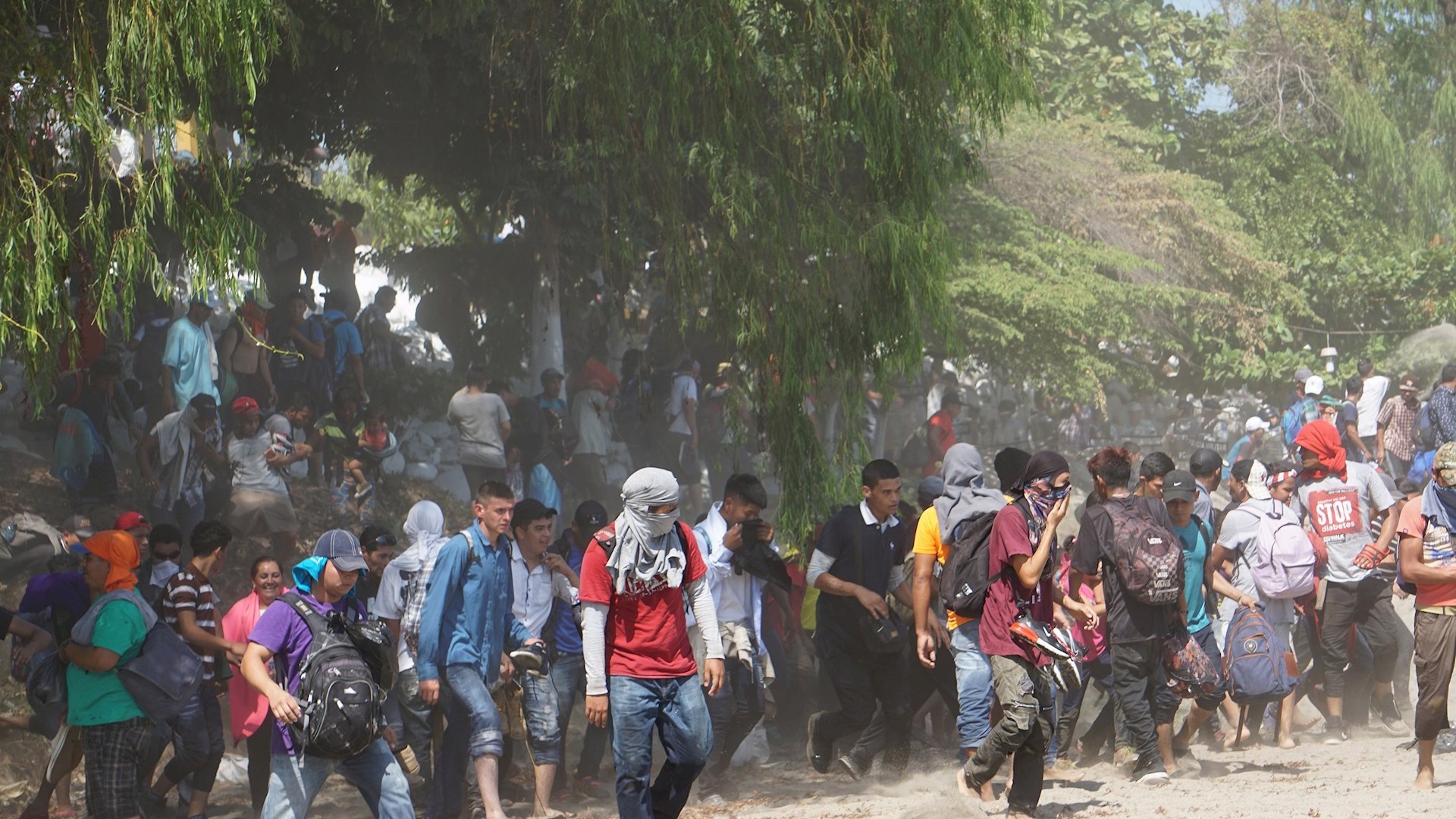 Rechaza Gobierno represión a migrantes en la frontera sur