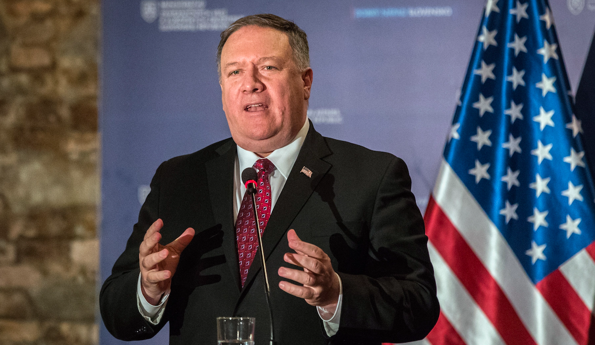 Pompeo suspende visita a Europa tras ataques a embajada en Irak