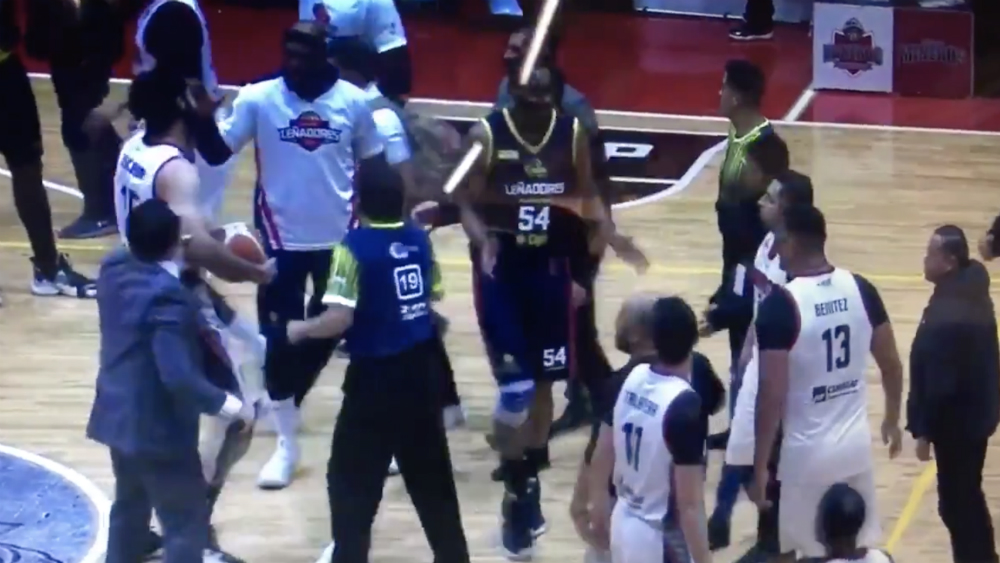 #Video Sanciones de LNBP a Mineros de Zacatecas tras riña con Leñadores de Durango