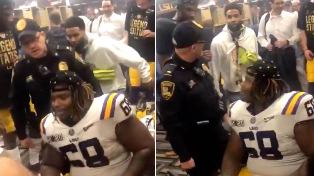 #Video Emiten orden de arresto contra Beckham Jr. tras dar nalgada a guardia