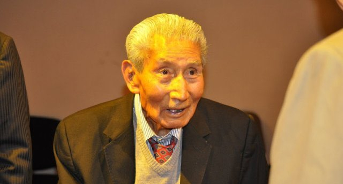 Murió el luchador social Pablo Sandoval Cruz a los 101 años