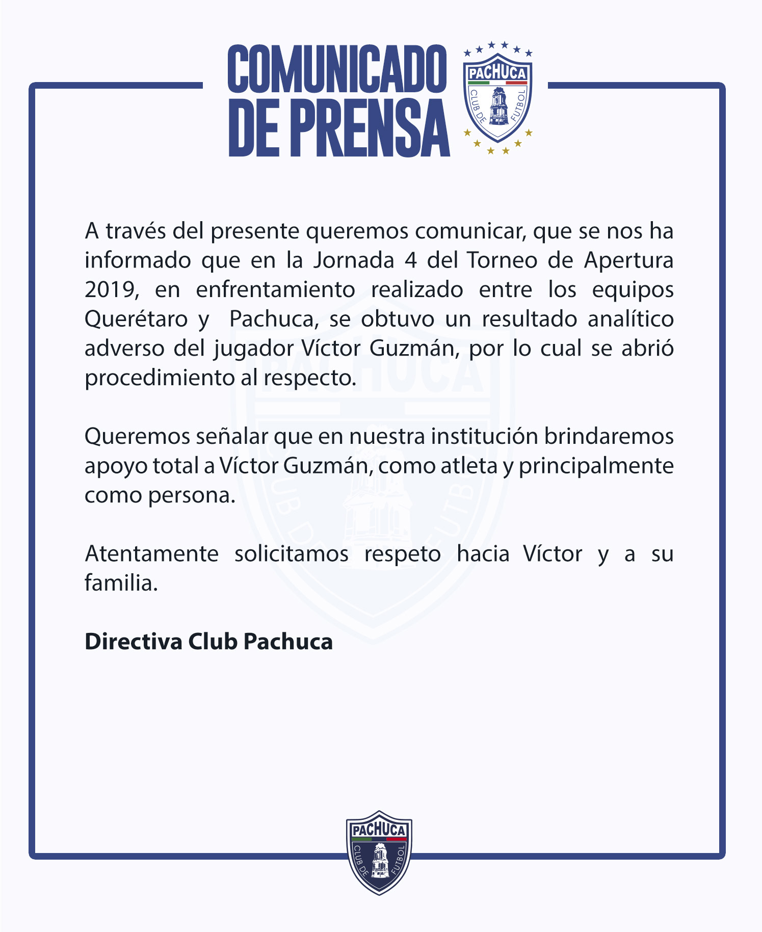 Tenemos mucho por mejorar - pachuca