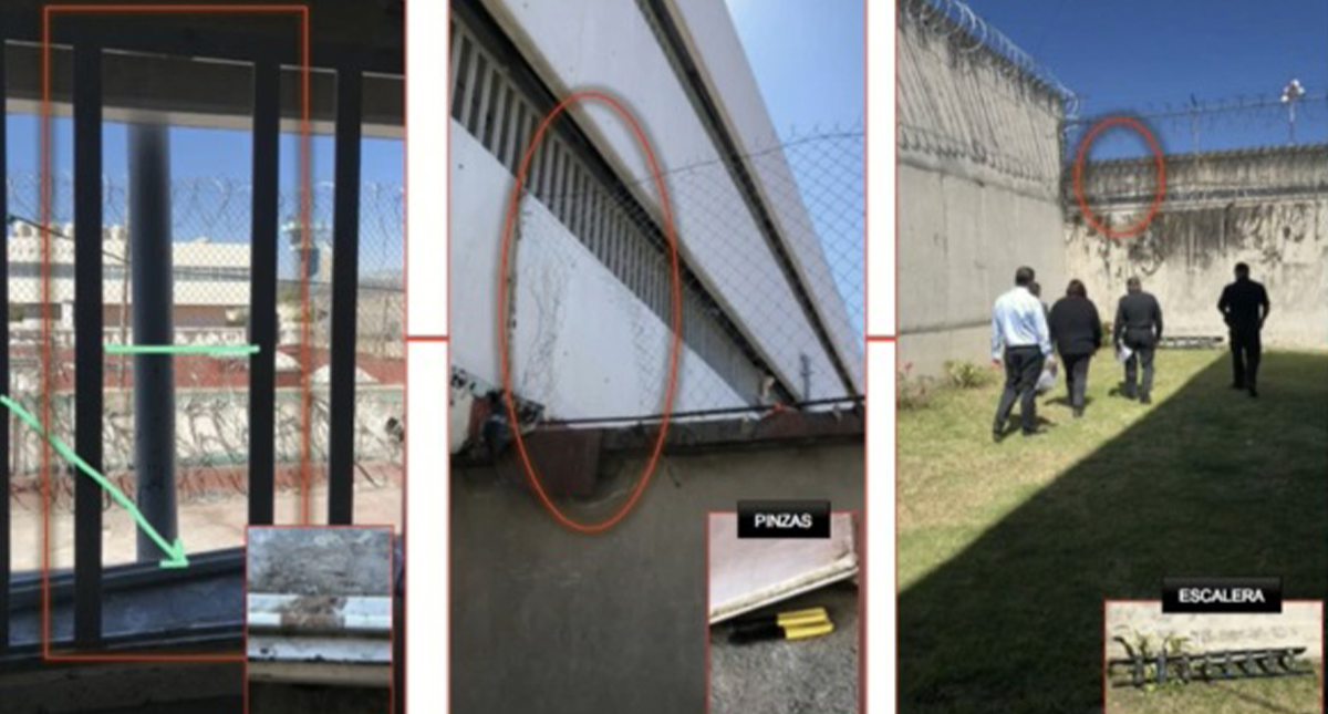 #Video Captan imágenes de camioneta en que reos se fugaron del Reclusorio Sur