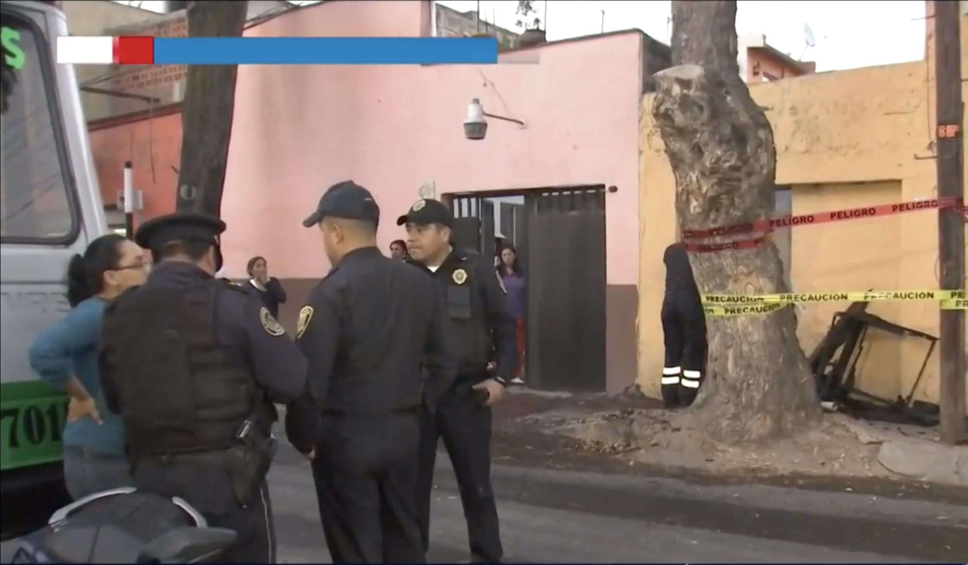 Incendio en casa en la Pensil Norte, CDMX