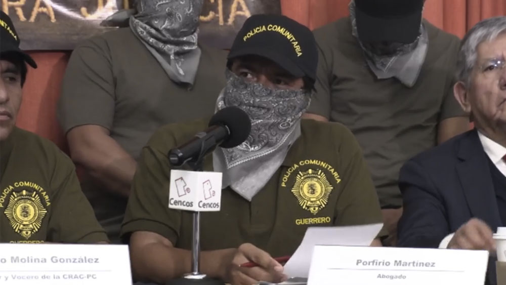 Policía comunitaria de Guerrero denuncia hostigamiento
