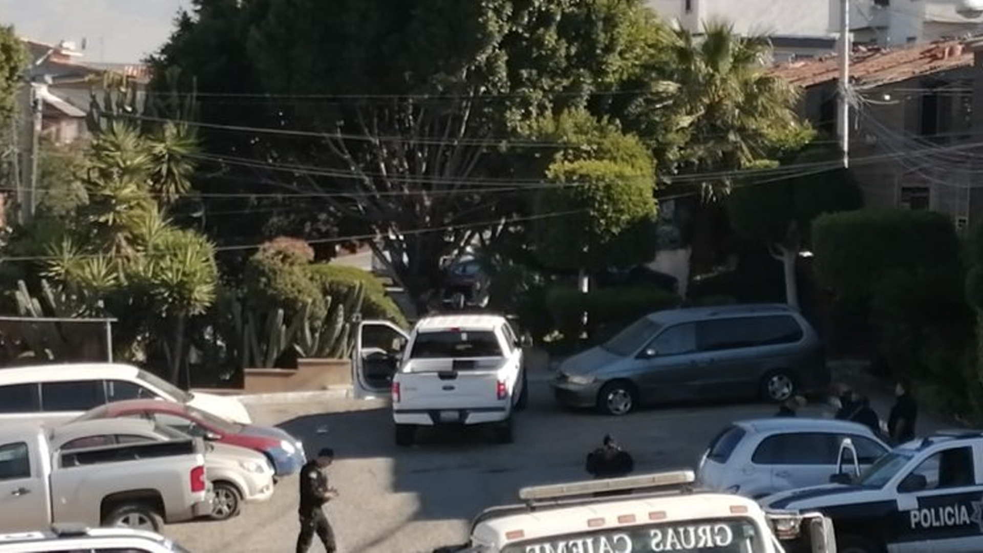 Hombre dispara contra policías en Tijuana
