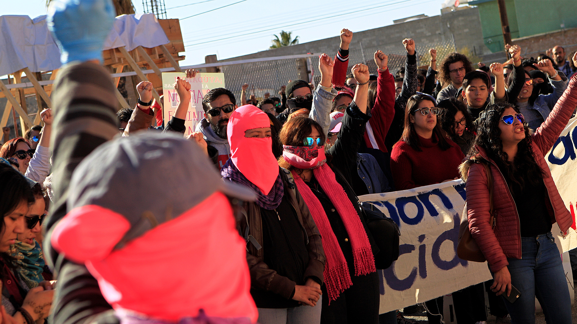 Asesinan en Ciudad Juárez a la activista Isabel Cabanillas - protesta-del-colectivo-hijas-de-su-maquilera-madre