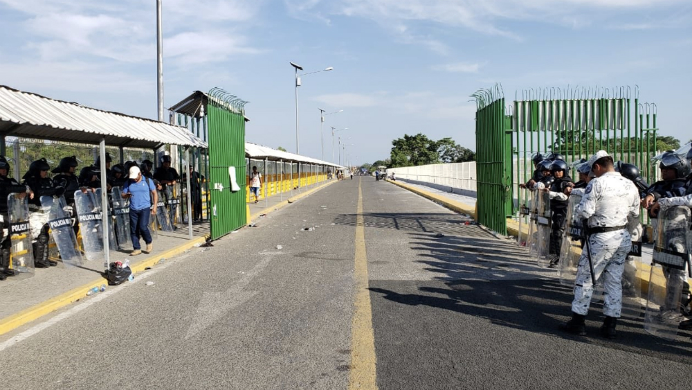 Atienden a grupos de 20 migrantes centroamericanos en frontera sur