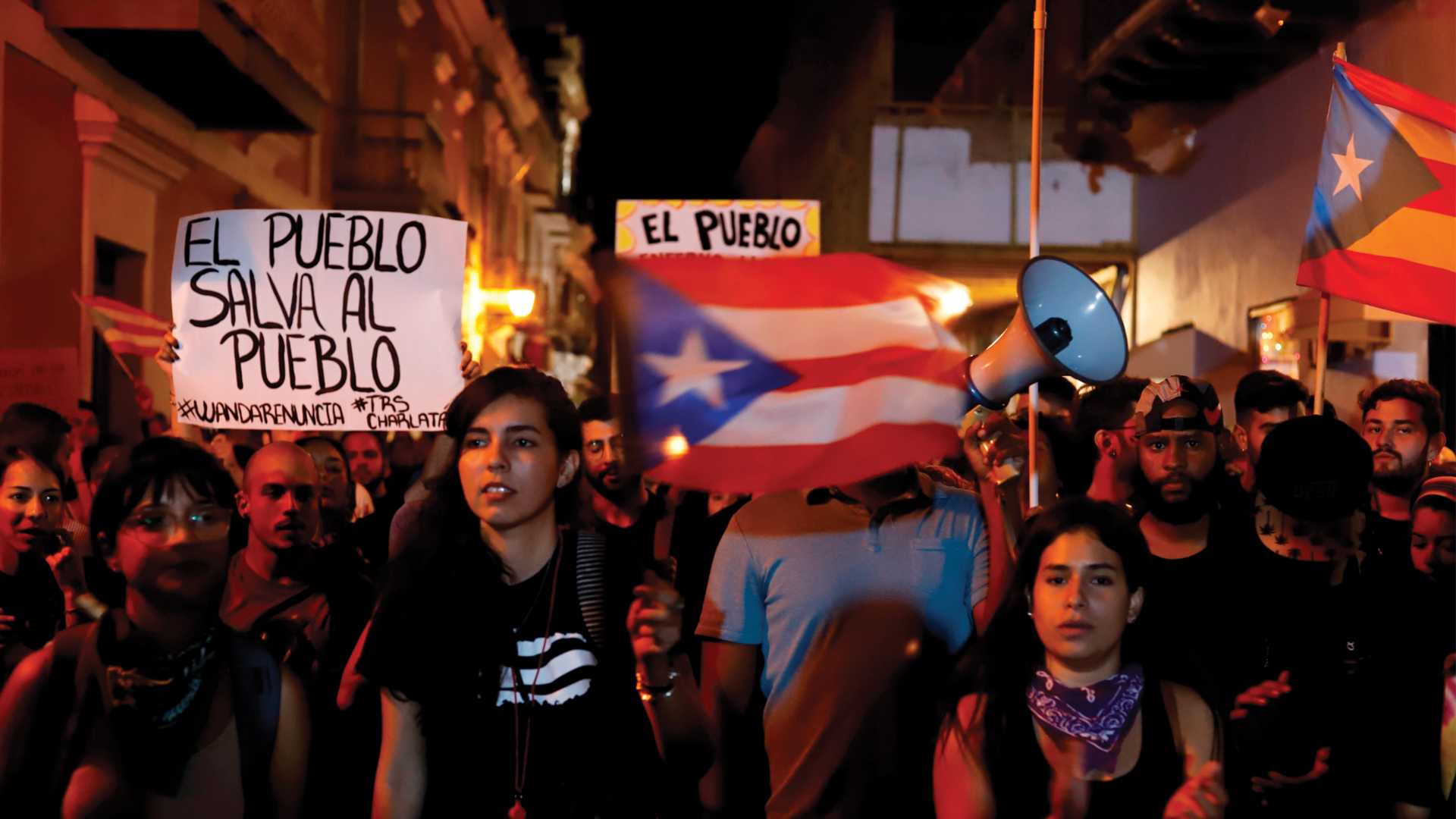 Protestan para pedir la dimisión de gobernadora de Puerto Rico