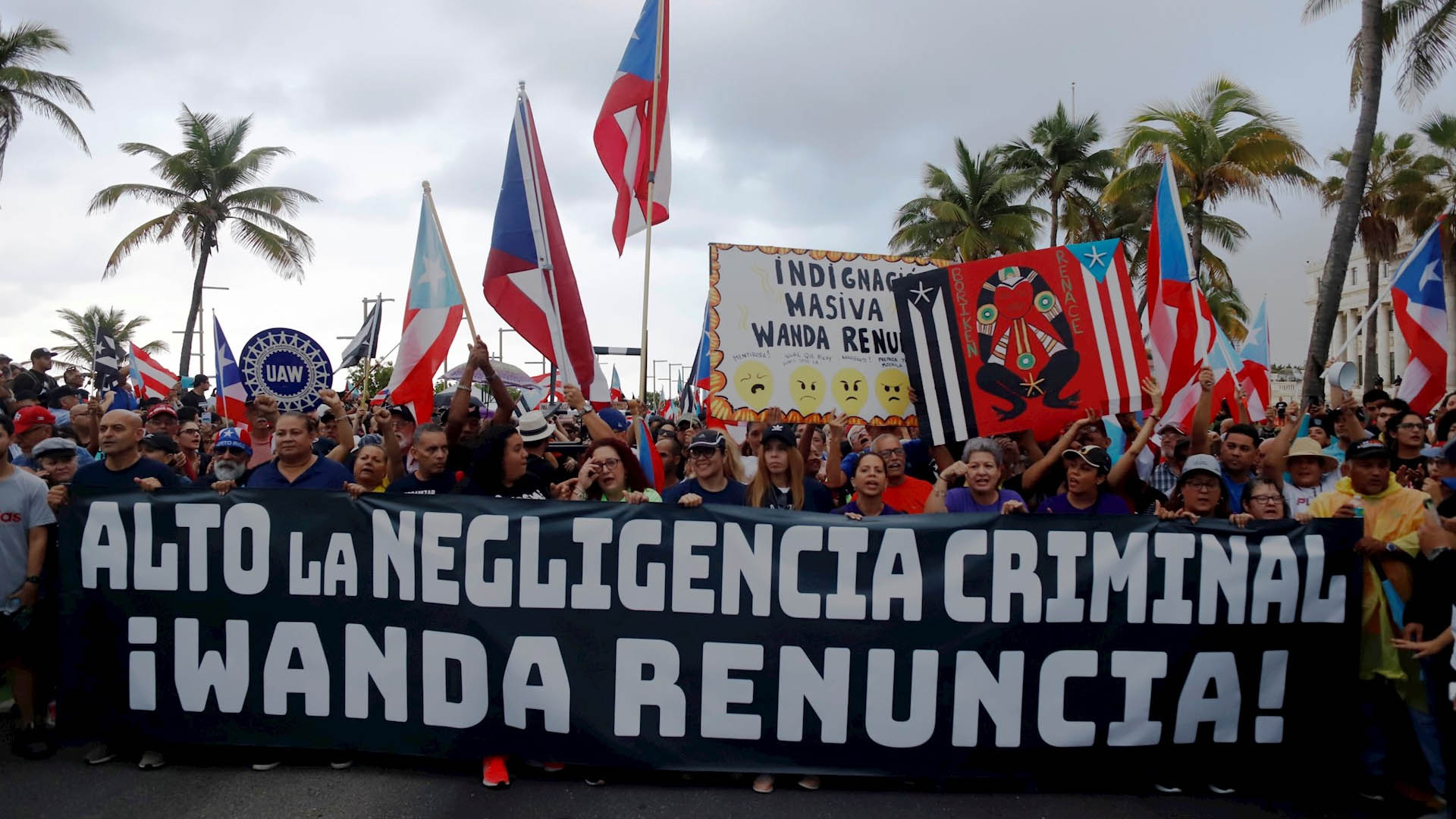Cantantes y deportistas exigen renuncia de gobernadora de Puerto Rico