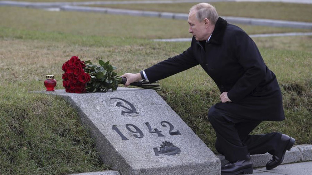 “Taparemos la boca a quienes tratan de reescribir la historia”: Putin