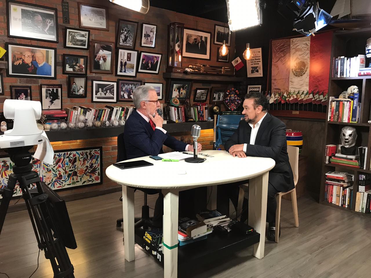 López-Dóriga entrevista al tenor Ramón Vargas