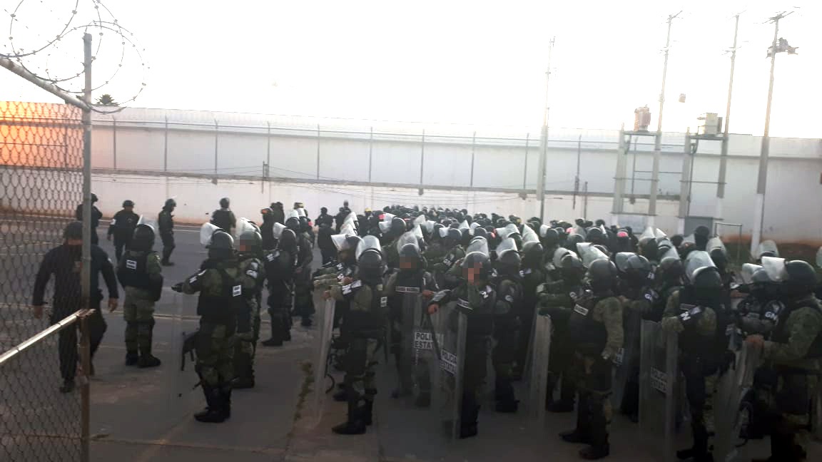 Realizan operativo de revisión en penal de Tamaulipas; trasladan a siete reos - reclusorio-tamaulipas-2