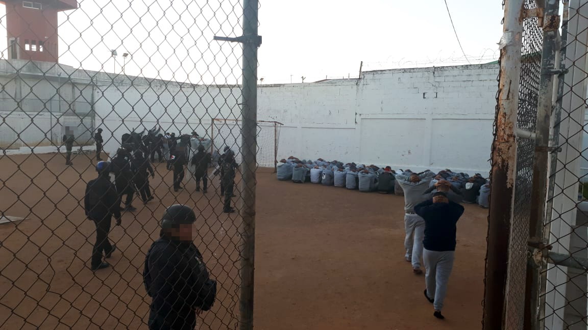 Realizan operativo de revisión en penal de Tamaulipas; trasladan a siete reos - reclusorio-tamaulipas