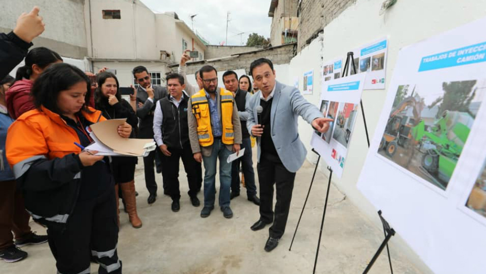 Concluye relleno de mina Chilardi en alcaldía Miguel Hidalgo