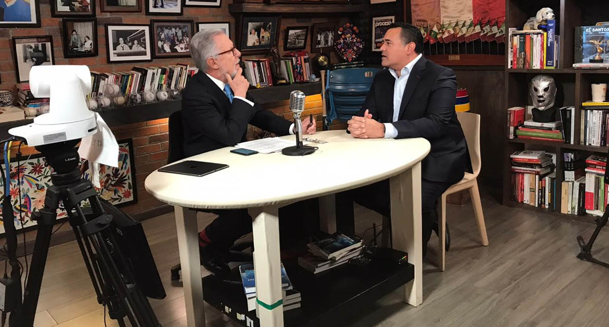 Seguridad da garantías para que todos visiten Mérida, asegura Renán Barrera - renan-barrera-concha-entrevista-joaquin-27012020