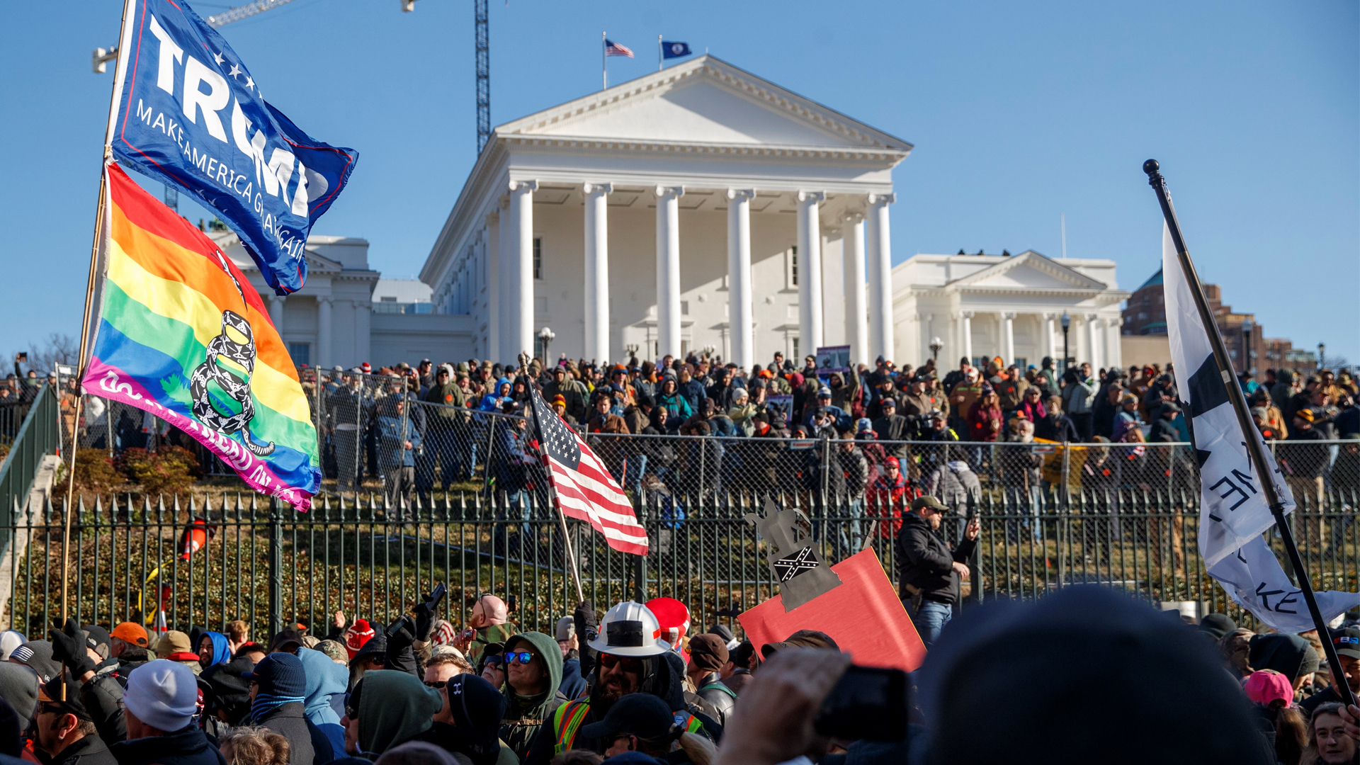 Miles protestan contra propuesta de control de armas en Virginia - richmond1