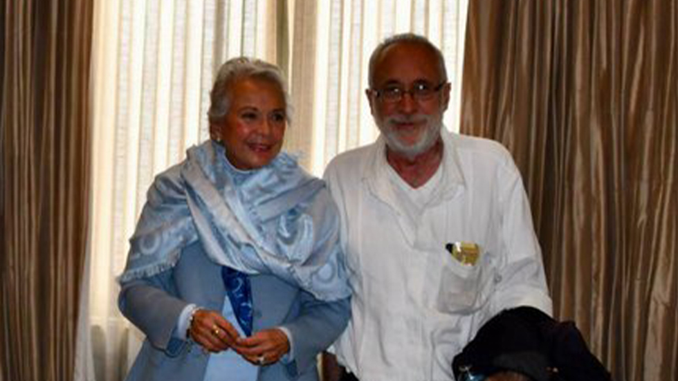 Sánchez Cordero aborda justicia transicional con Javier Sicilia