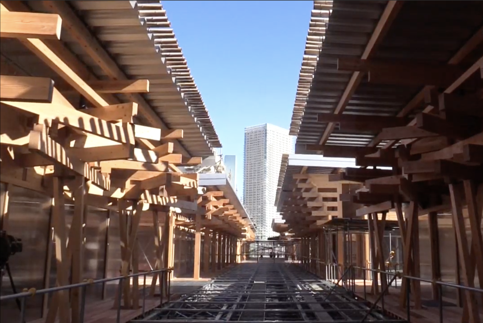 Tokio 2020 muestra una plaza reciclable como epicentro de la Villa Olímpica