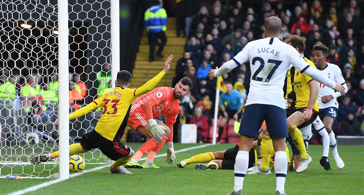 Tottenham liga cuarto partido sin ganar al empatar ante el Watford