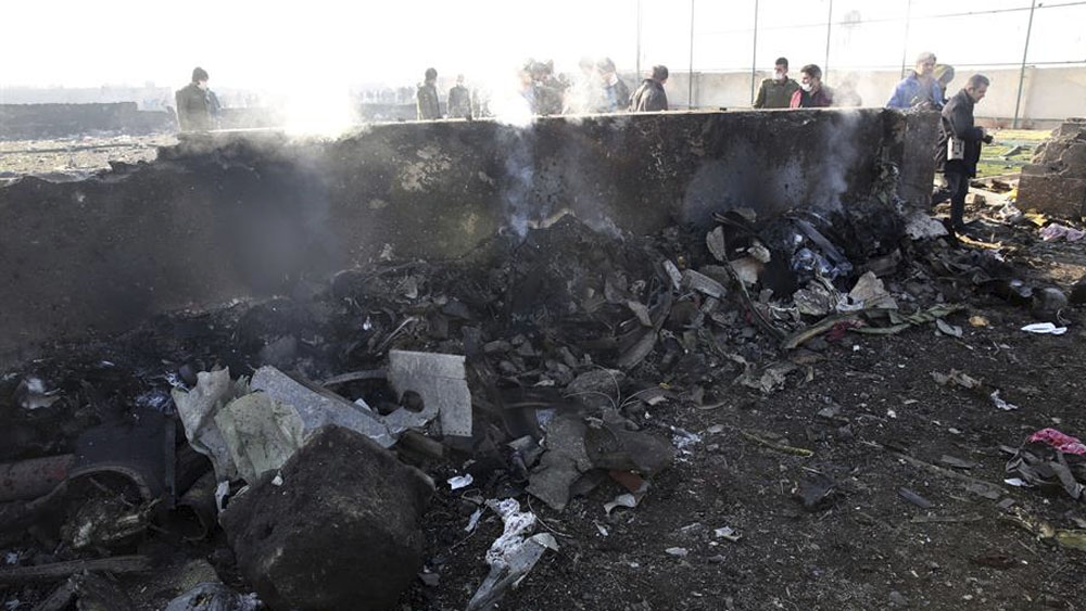 Ucrania pide cautela ante hipótesis de accidente de avión en Irán