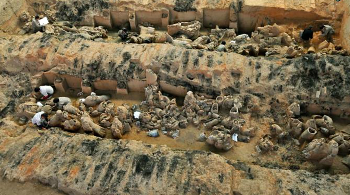 Descubren 200 Guerreros de terracota en China