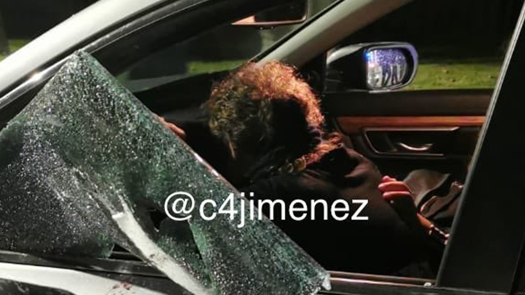 Policías frustran asalto y detienen a ladrón en Santa Fe - victimas-de-intento-de-asalto-en-santa-fe