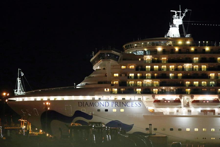 Detectan 88 nuevos casos de coronavirus en el Diamond Cruise