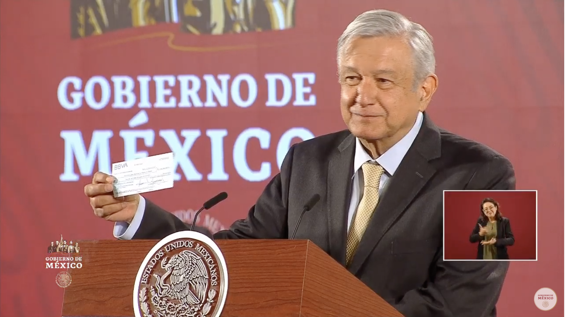 Afirma López Obrador que en México ‘hay buen humor social’ (10-02-2020)